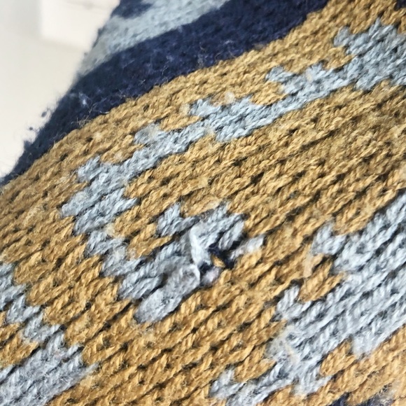 Vintage Cropped Patterned Sweater - Picture 8 of 8